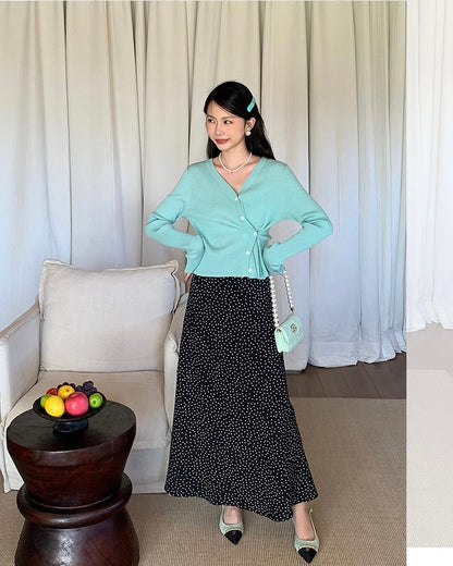 Polka Dot Midi Dress