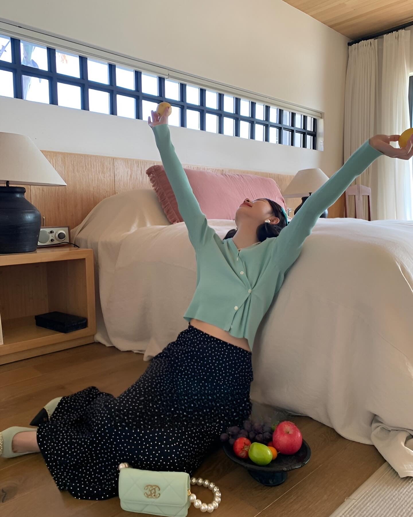 Polka Dot Midi Dress