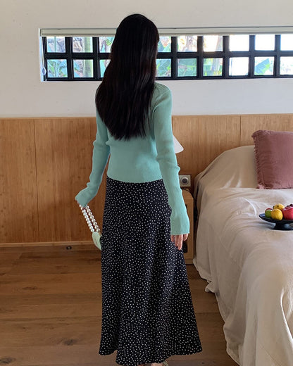 Polka Dot Midi Dress