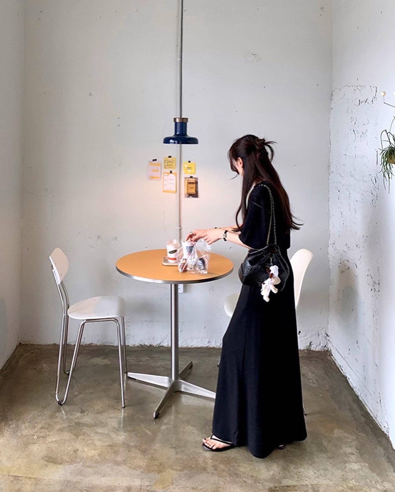 Short Sleeve T-Shirt + Lace-Up Skirt Set