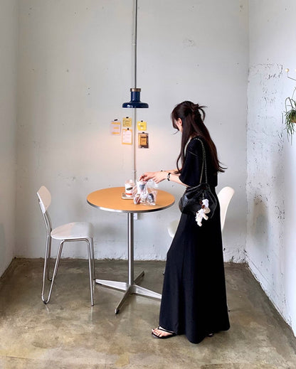 Short Sleeve T-Shirt + Lace-Up Skirt Set