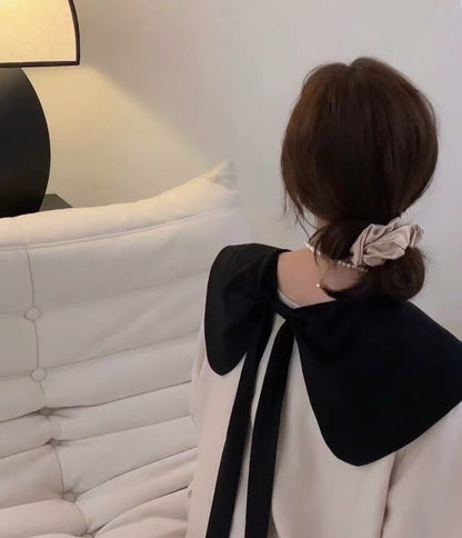 Bow Tie Doll Collar Dress