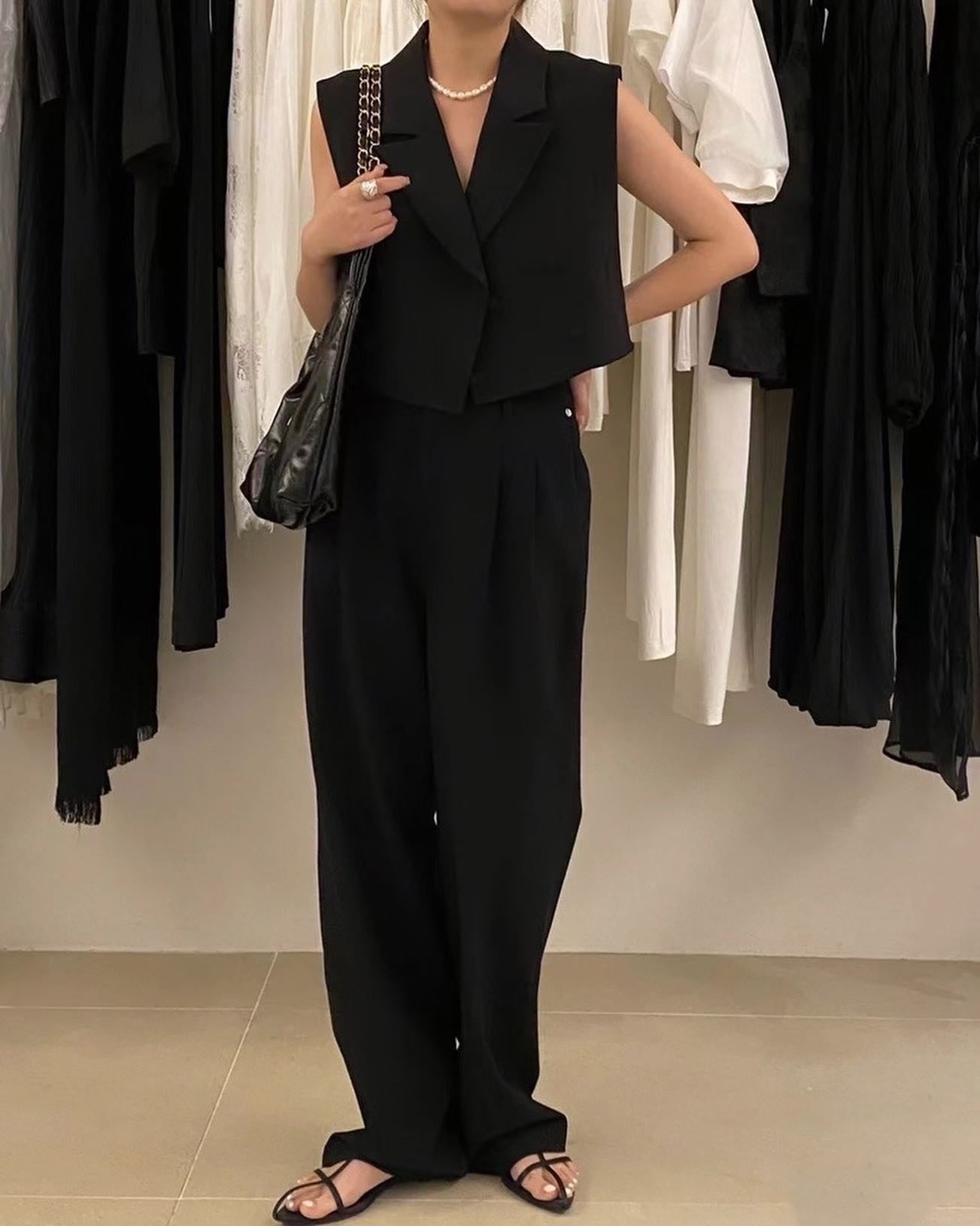 西裝背心+西褲套裝