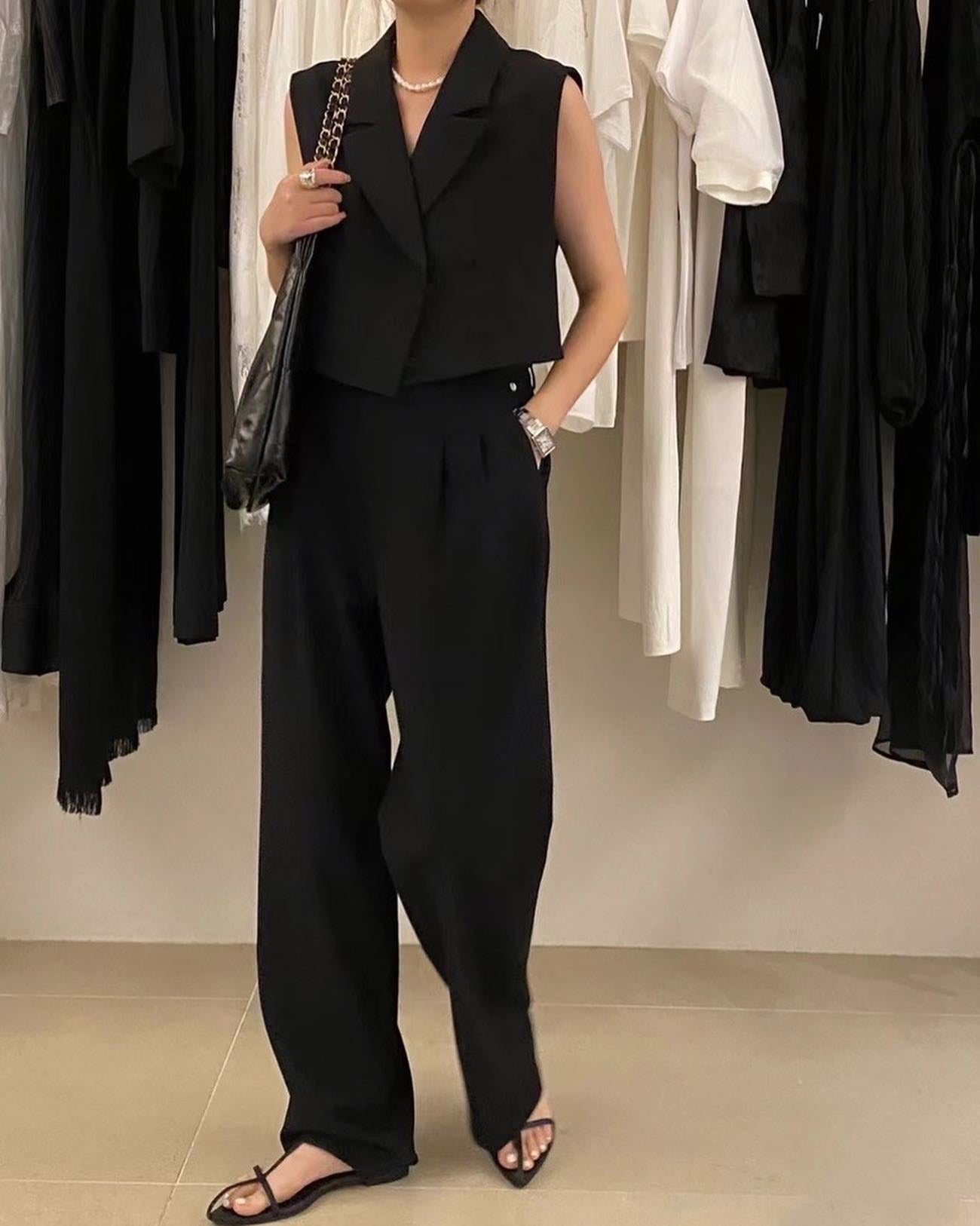 西裝背心+西褲套裝