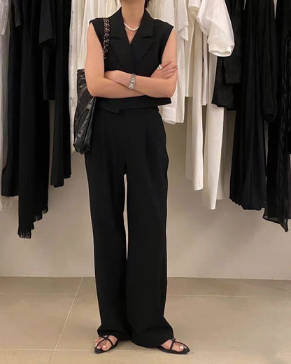 西裝背心+西褲套裝