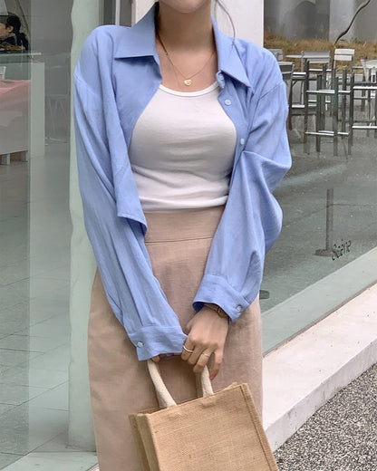 スリットシャツジャケット