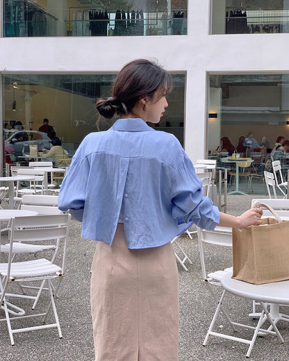 スリットシャツジャケット