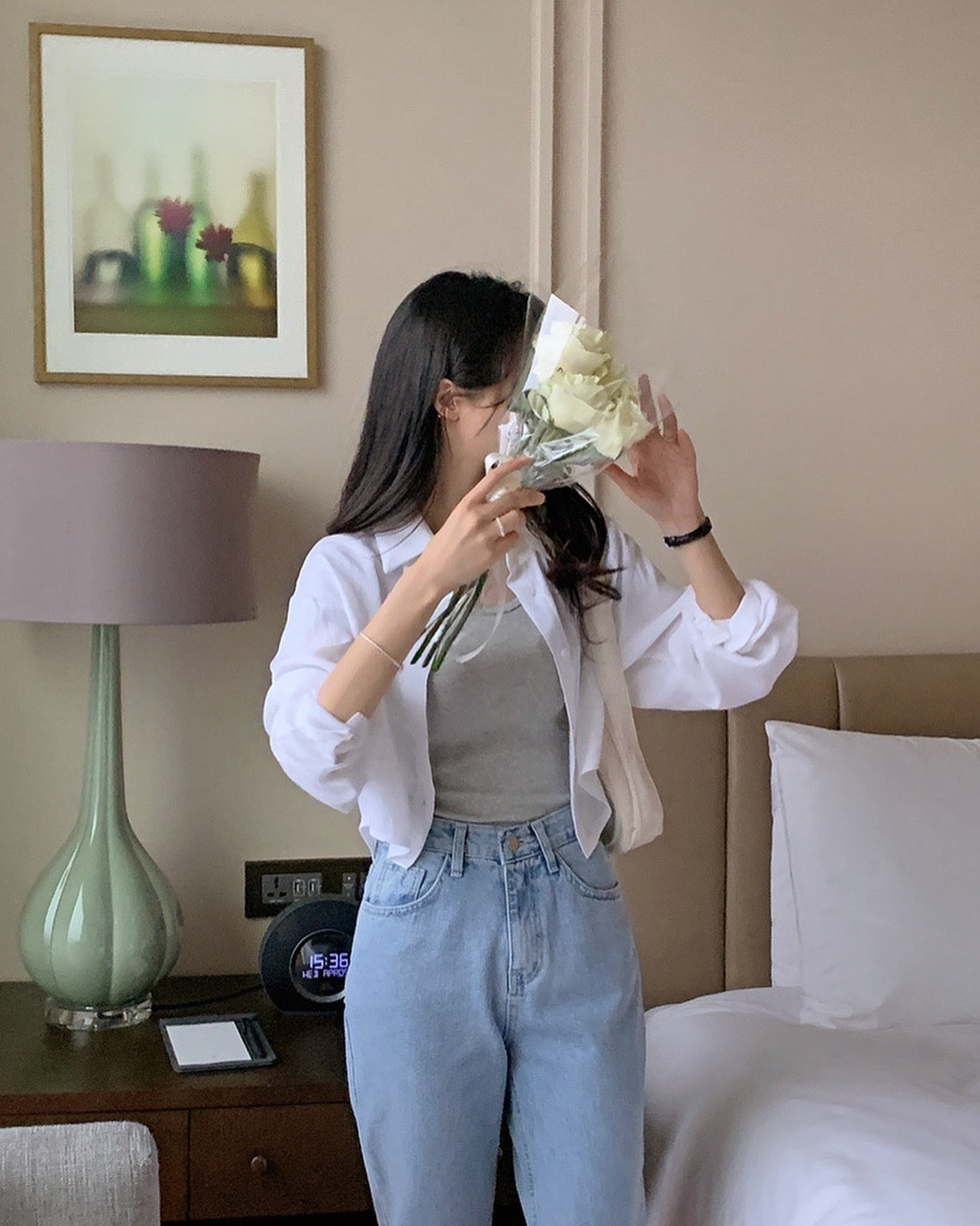 スリットシャツジャケット