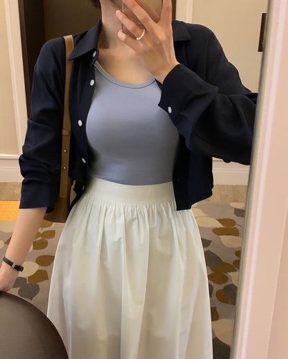 スリットシャツジャケット