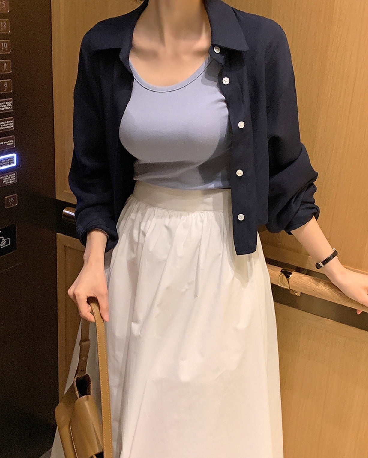 スリットシャツジャケット