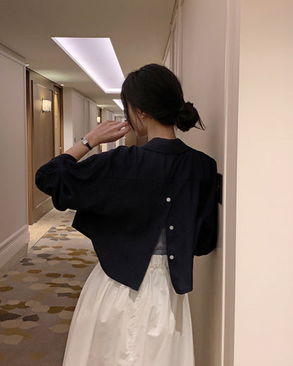 スリットシャツジャケット