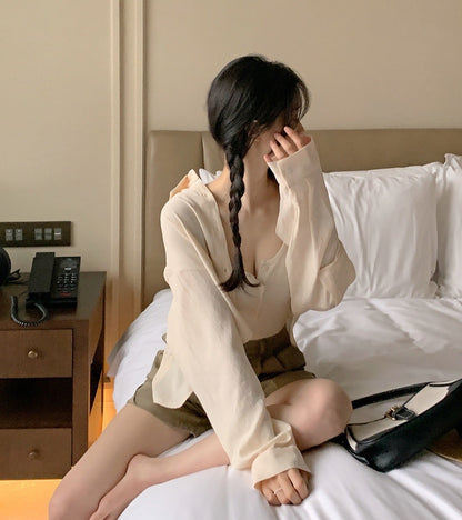 スリットシャツジャケット