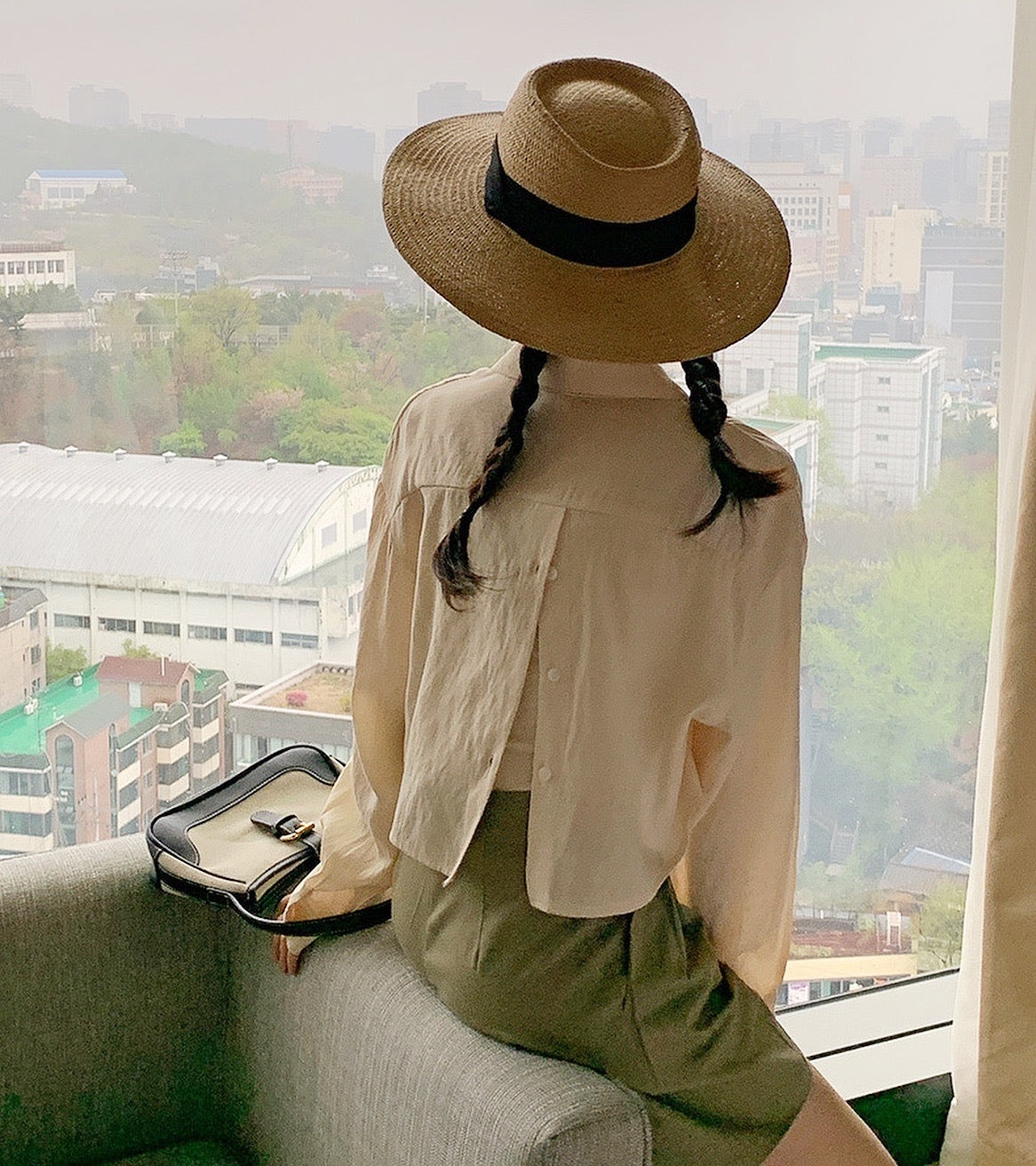 スリットシャツジャケット