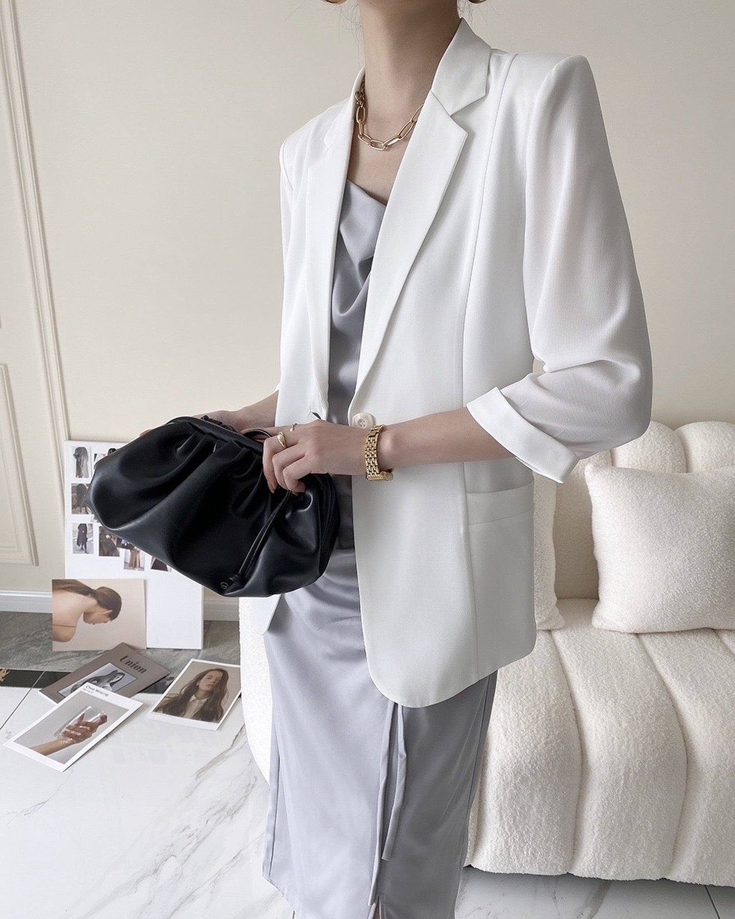 七分袖西裝外套