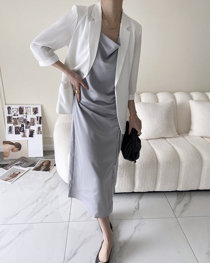 七分袖西裝外套