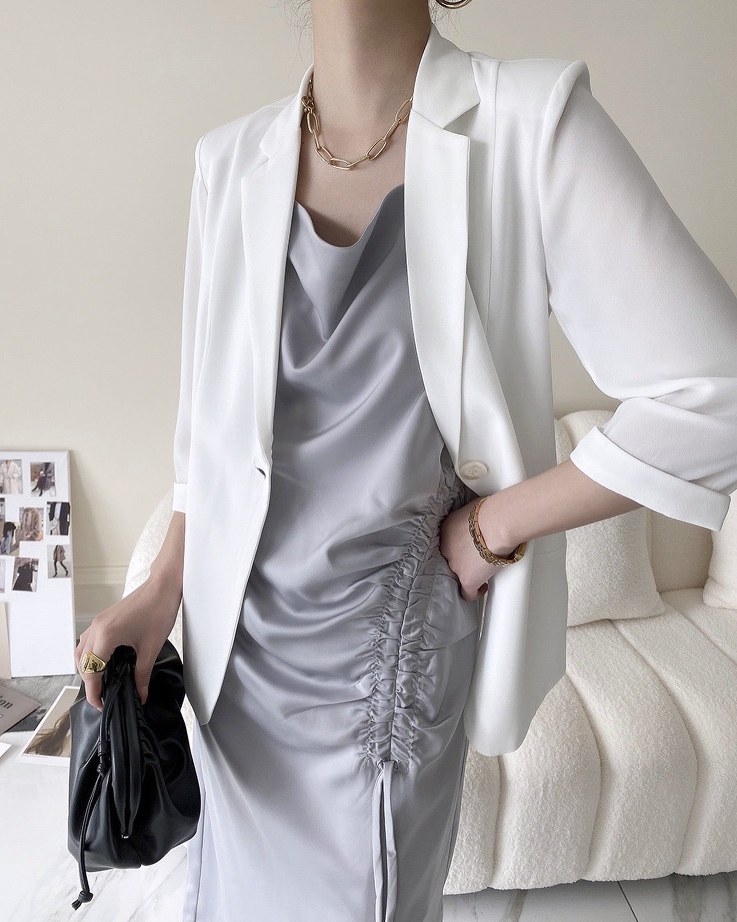 七分袖西裝外套