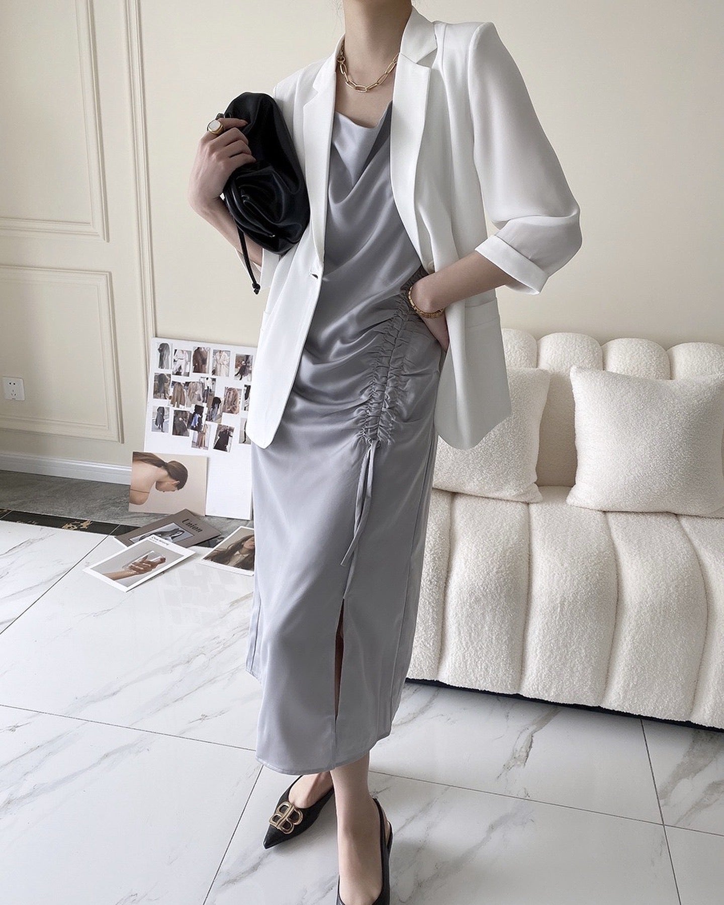 七分袖西裝外套