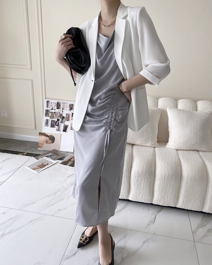 七分袖西裝外套