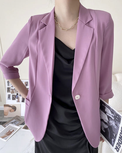 七分袖西裝外套