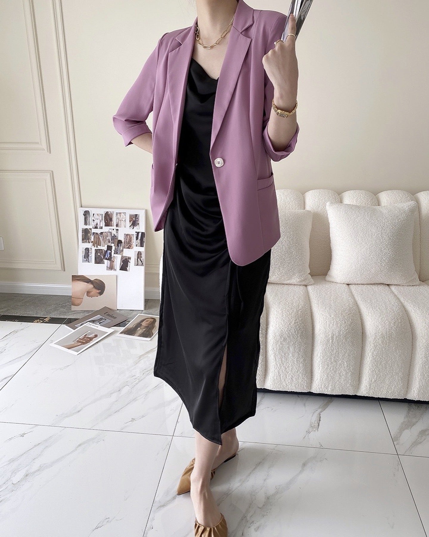 七分袖西裝外套