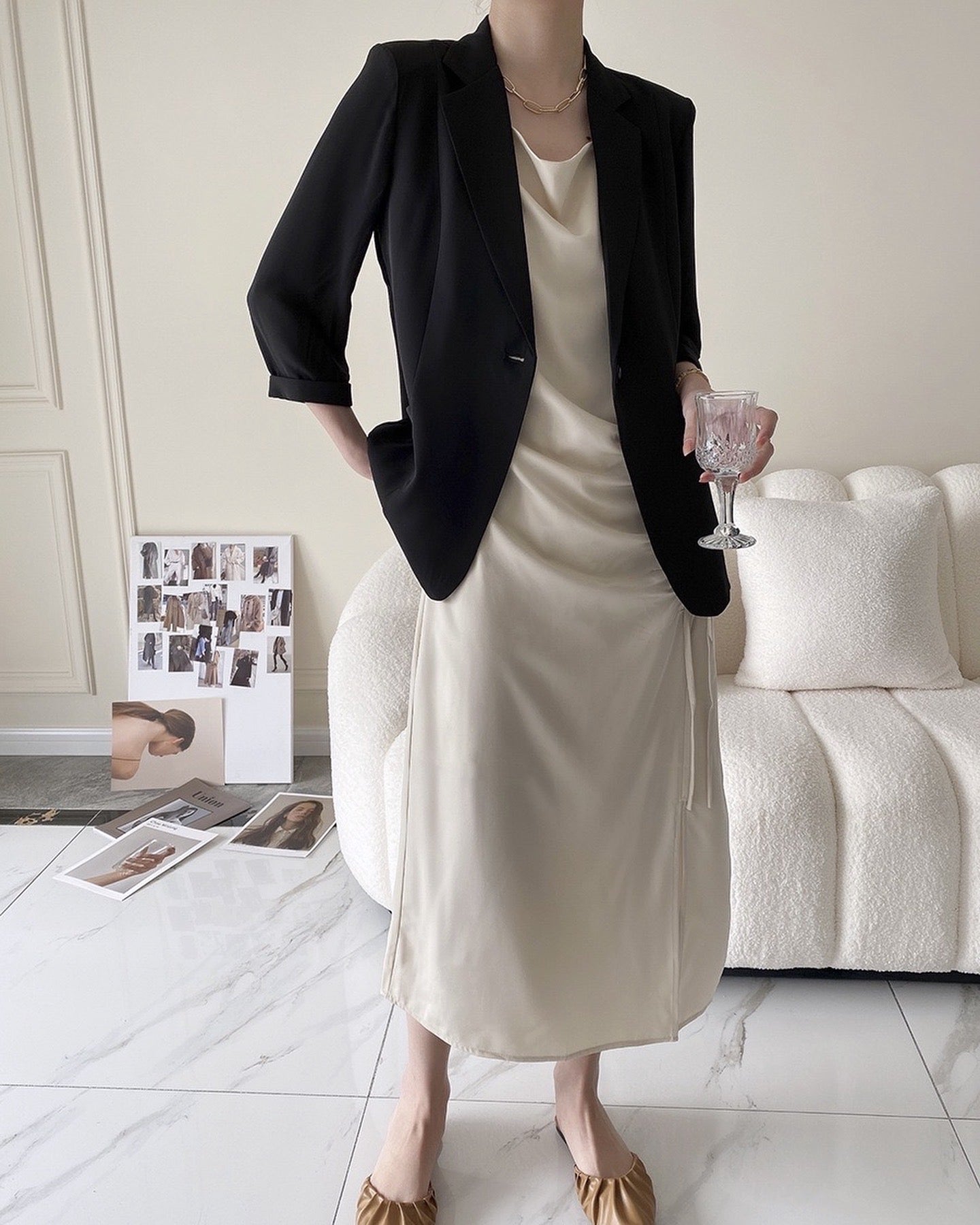 七分袖西裝外套