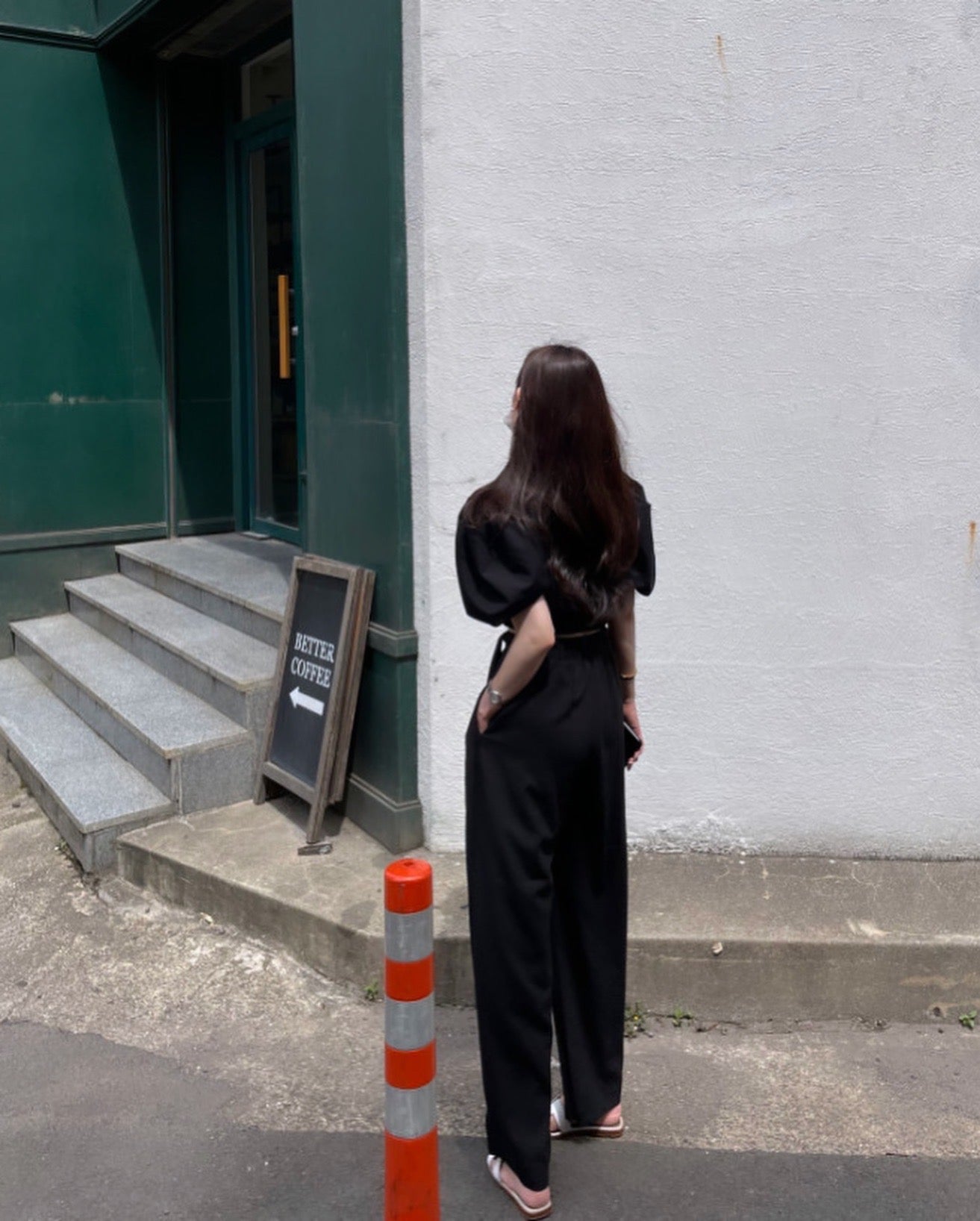 Pleated Tie Waist Trousers