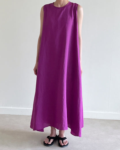 Solid Color Tank Dress