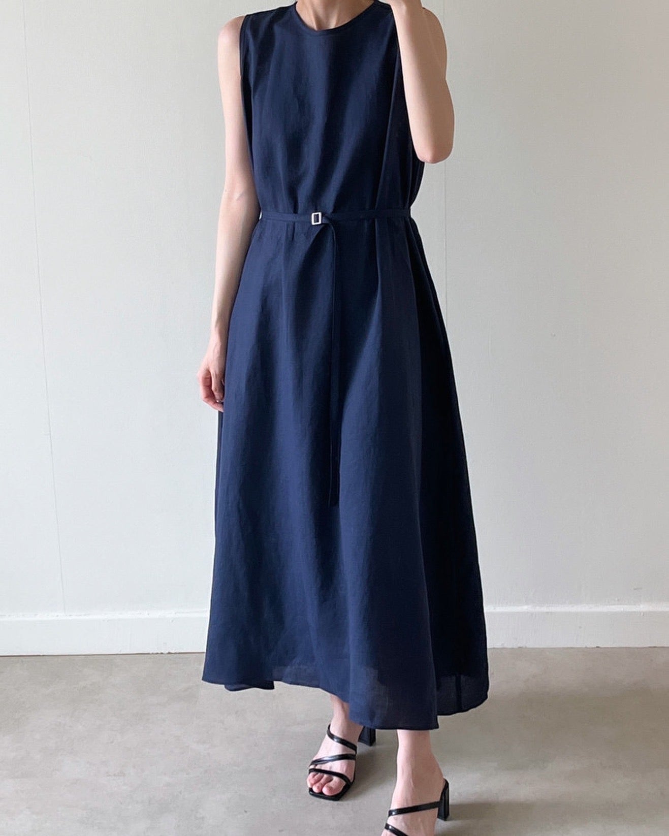 Solid Color Tank Dress