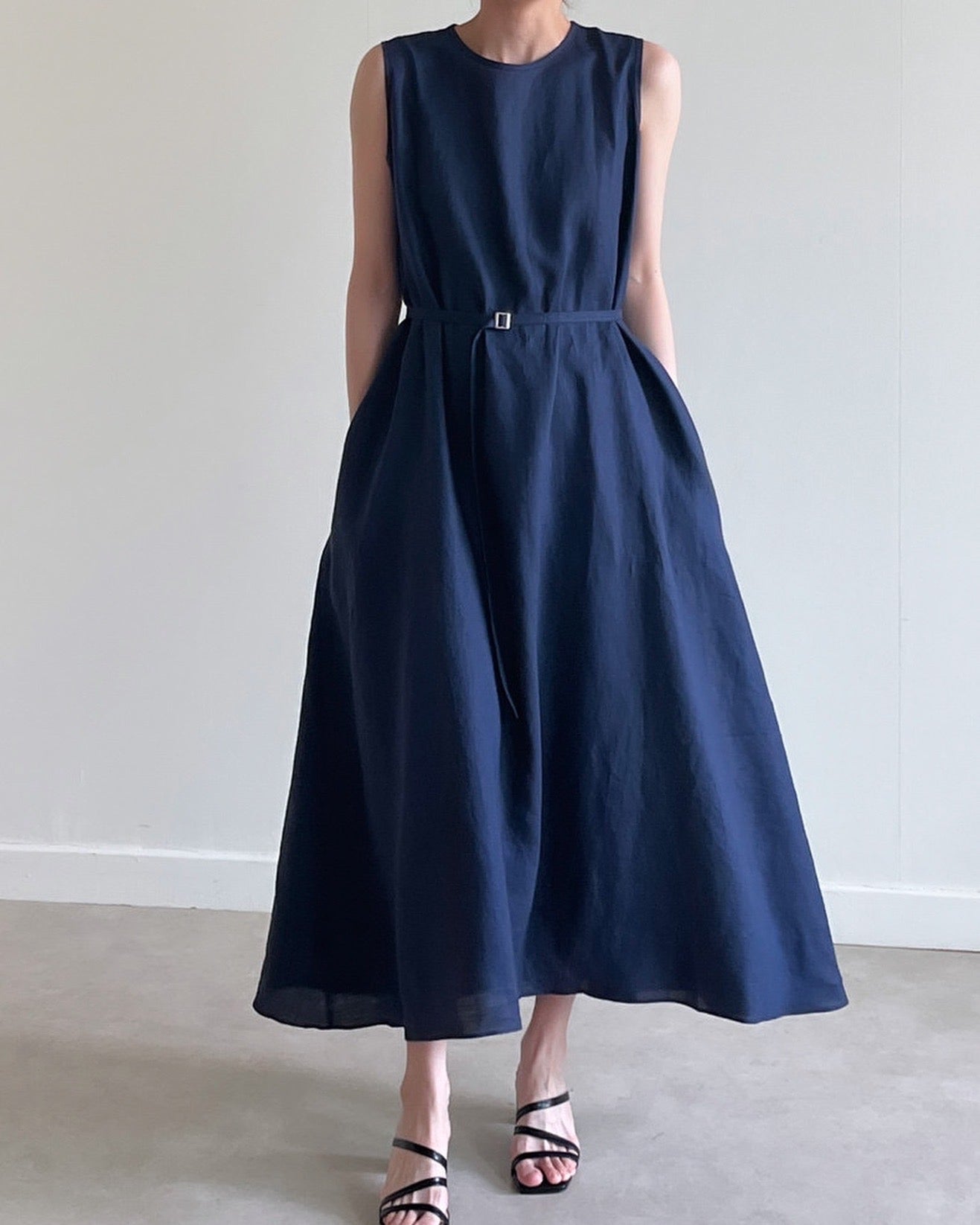 Solid Color Tank Dress