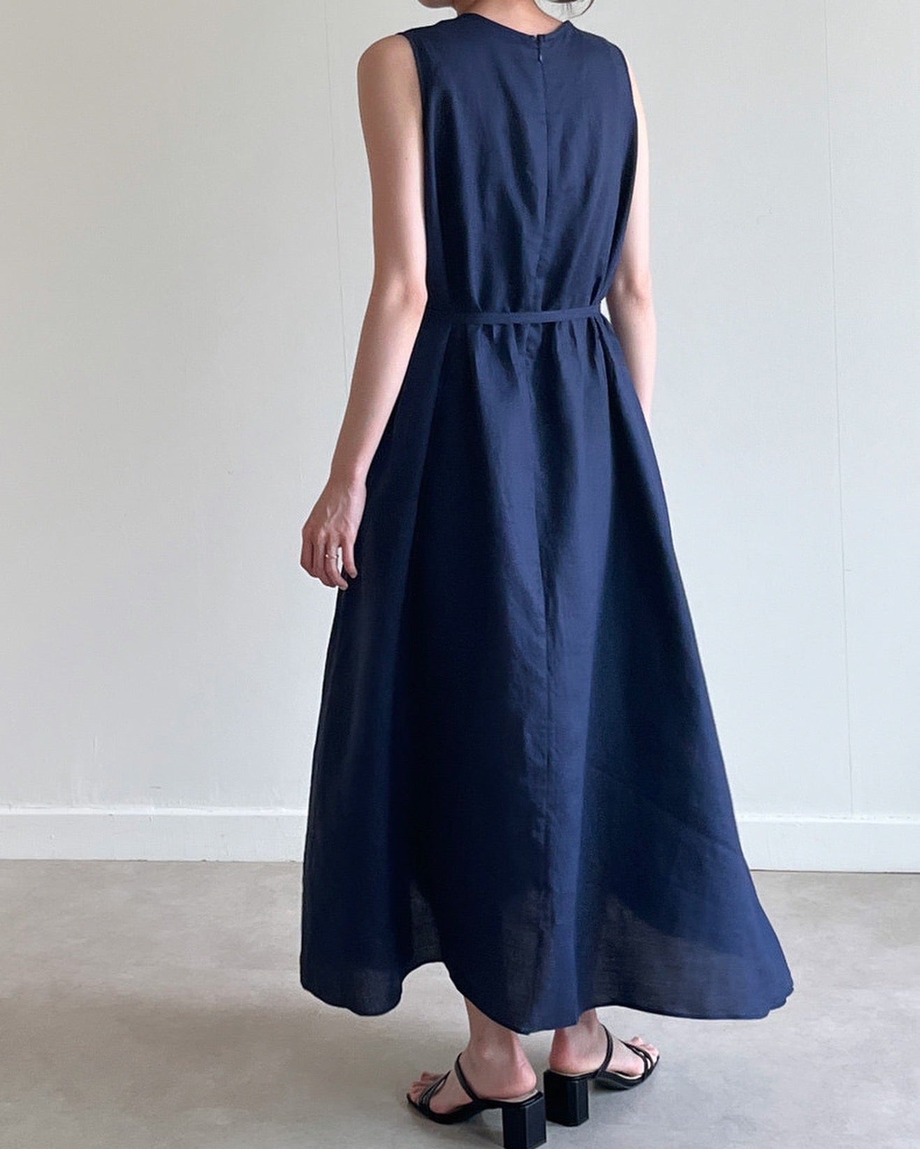 Solid Color Tank Dress