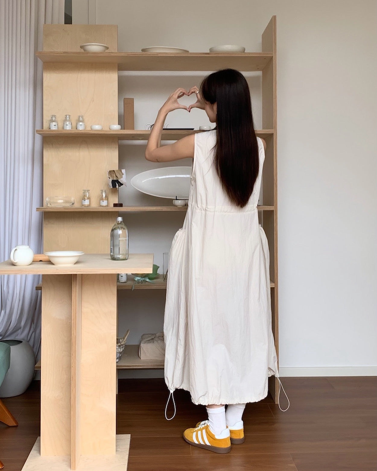 Utility Jumpsuit with Zipper