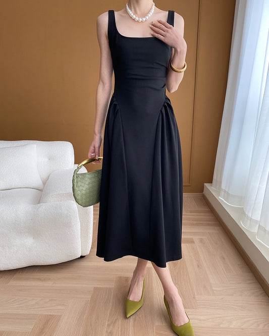 French-style suspender dress