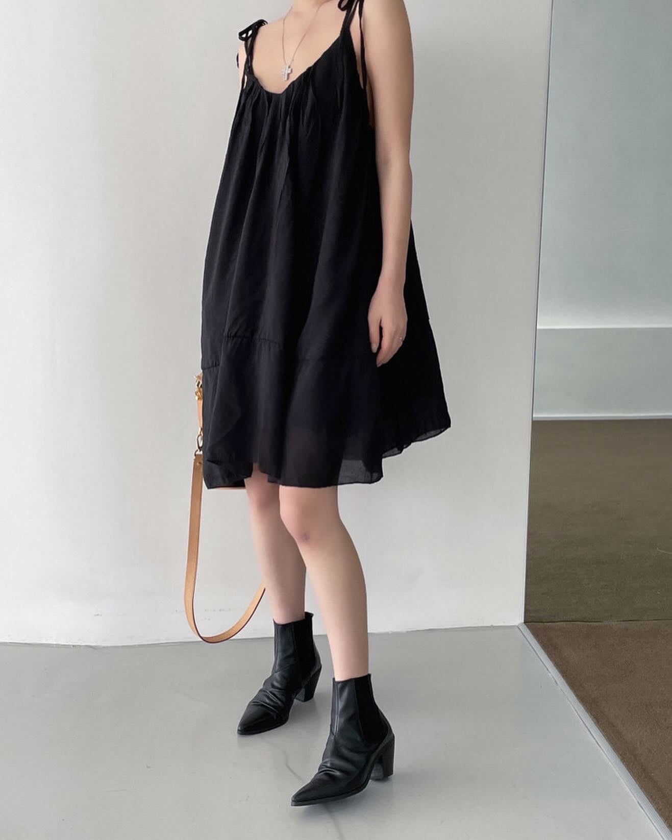 Blue Tie Bowknot Dress