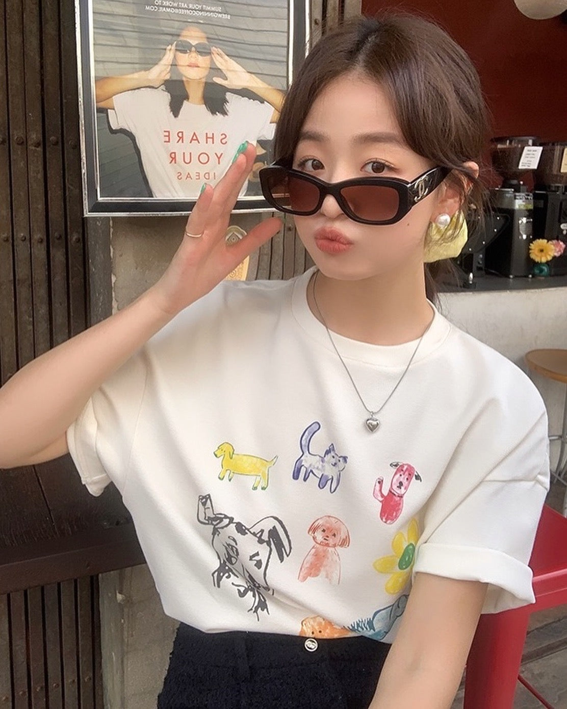 Animal Graffiti T-Shirt