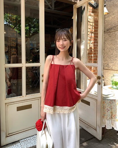 ダブルストラップフリンジベスト