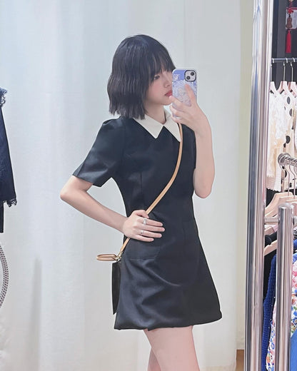 Polo 白領連身裙