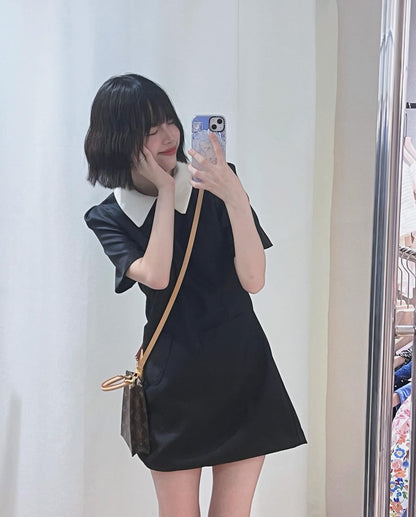 Polo 白領連身裙