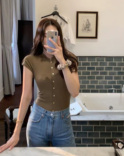 單排扣上衣