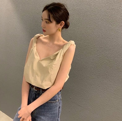 French Twist V-neck Camisole