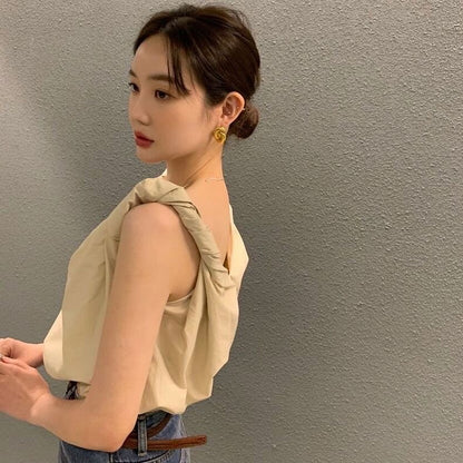 French Twist V-neck Camisole