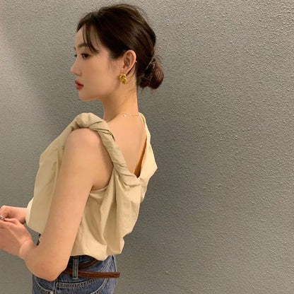 French Twist V-neck Camisole