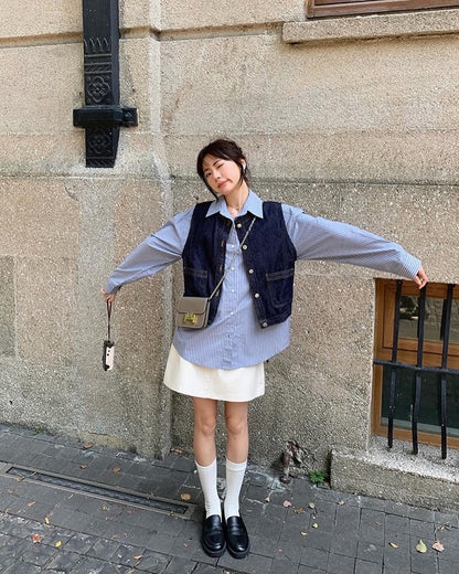 Vintage Easy-to-Match Vest