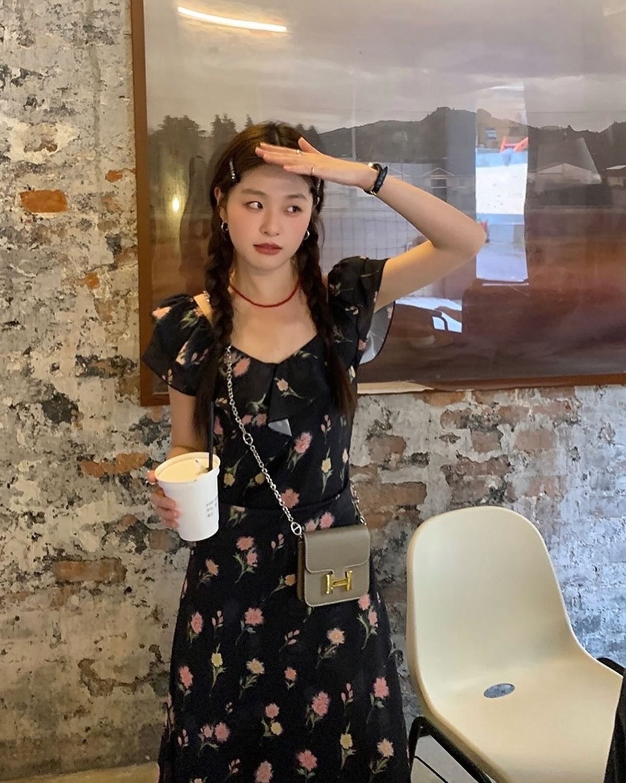 Summer Ruffle Floral Dress