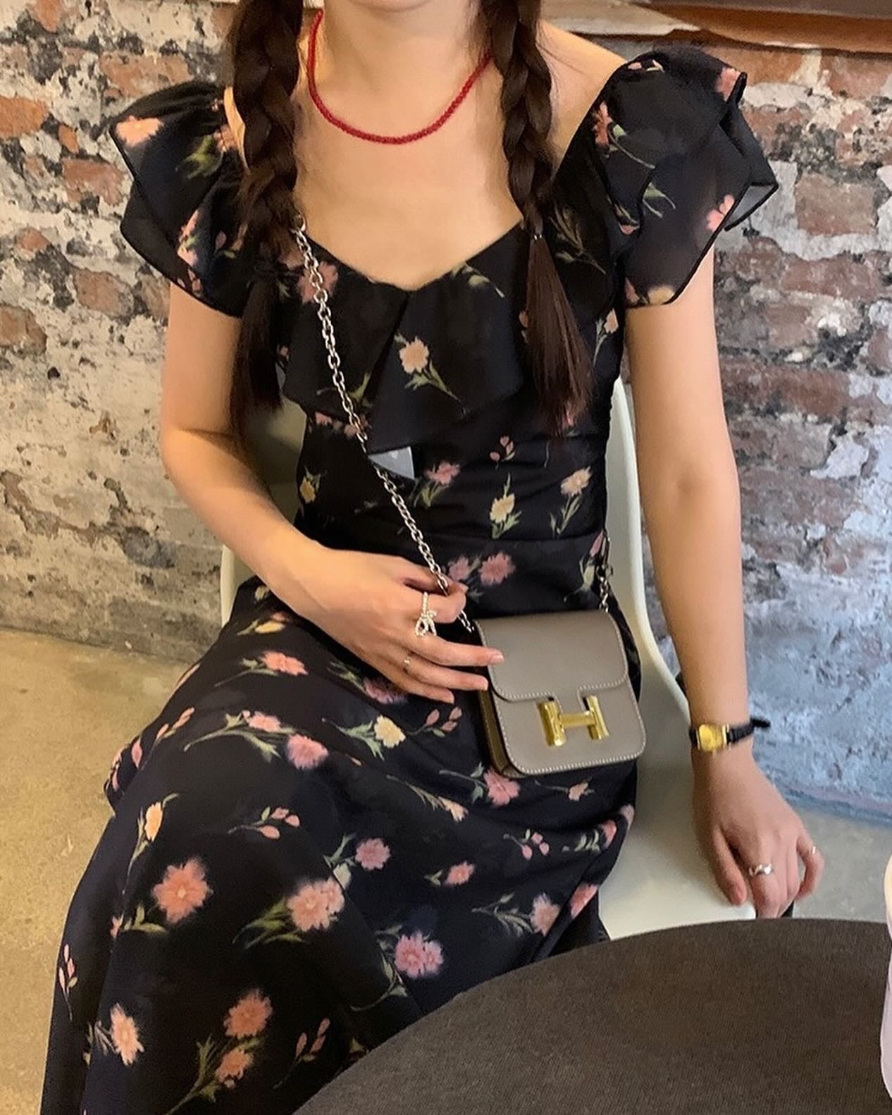 Summer Ruffle Floral Dress