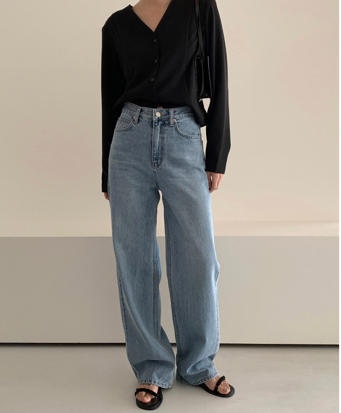 韓式西裝系帶上衣