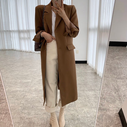 ロングシングルブレストスーツ