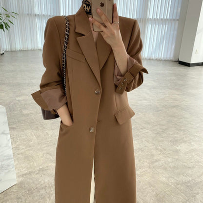 ロングシングルブレストスーツ