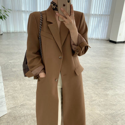 ロングシングルブレストスーツ