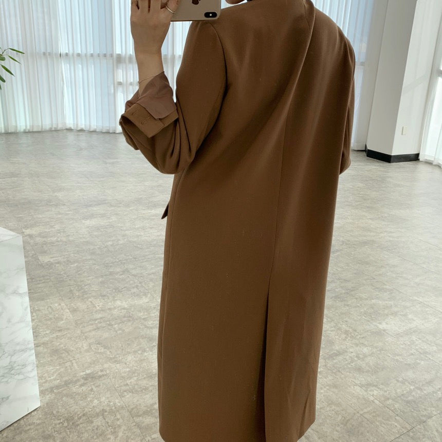 ロングシングルブレストスーツ