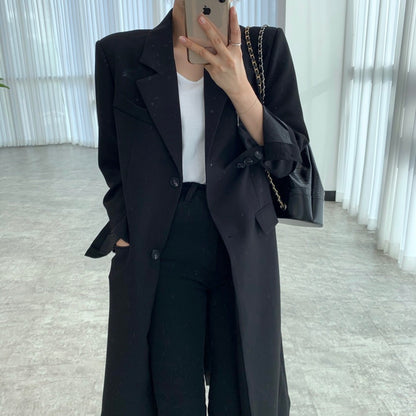 ロングシングルブレストスーツ